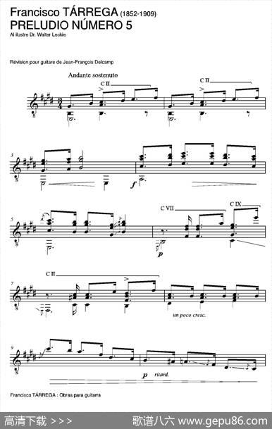 《塔雷加作品全集》第3部分（古典吉他）|弗朗西斯科·塔雷加
