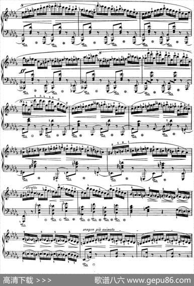 肖邦24首钢琴前奏曲Op.28No.16降B小调|肖邦