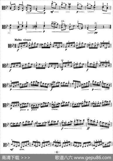 g小调组曲（中提琴）|[德]列格尔