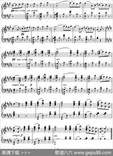 不可不弹的世界钢琴名曲：孤挺花（路易十三咏叹调）|吉斯