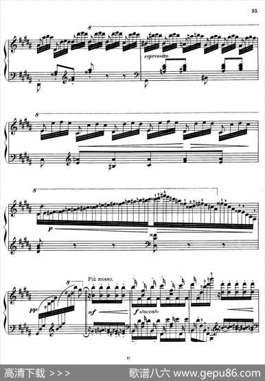 PaganiniEtudesNo.3inG#（6首帕格尼尼大练习曲之Ⅲ）|弗兰茨·李斯特