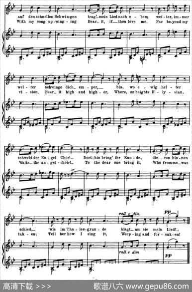 Chopin-17PolishSongsOp.74，No.2（DerFruhling.InSpring.）（钢琴伴奏谱）|弗雷德里克·弗朗索瓦·肖邦
