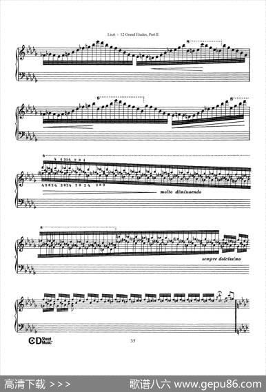 12GrandEtudesS.137（12首华丽的练习曲·9）|弗兰茨·李斯特