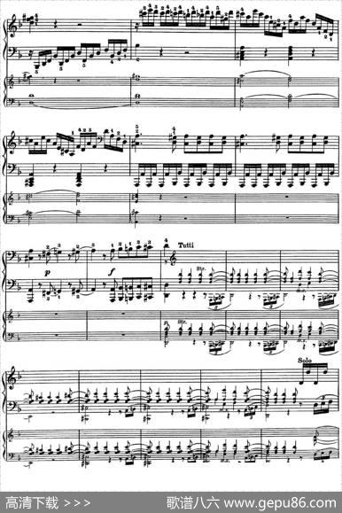 二十八部钢琴协奏曲No.20（P1-15）|莫扎特