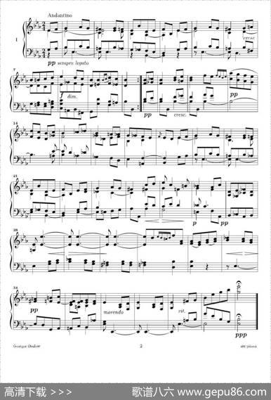 SixPieces（6首钢琴小品·Ⅰ）|乔治·翁斯洛