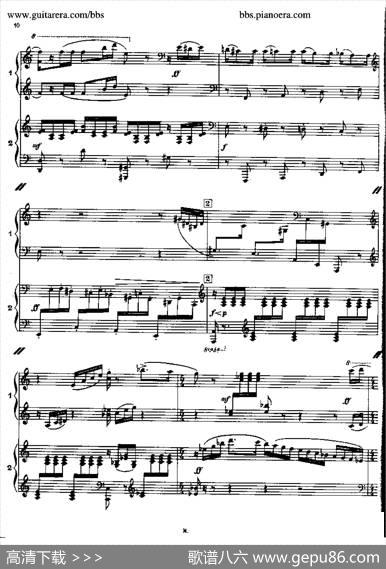 SonataforTwoPianos（双钢琴奏鸣曲）|弗朗西斯·普朗克