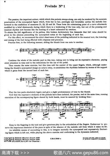 PreludesOp.28（24首前奏曲·1）|肖邦-chopin