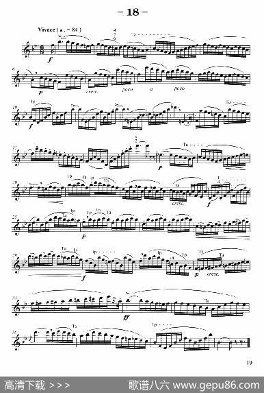 菲林萨克斯管练习曲（18）|弗朗茨·威廉·费林原曲、李志远改编