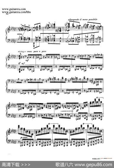 PianoSonataOp.26（钢琴奏鸣曲·第四乐章）|塞谬尔·巴伯(SamuelBarber）