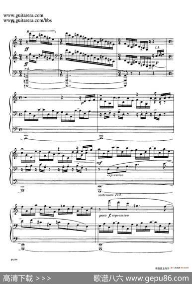 PianoSonataOp.26（钢琴奏鸣曲·第四乐章）|塞谬尔·巴伯(SamuelBarber）