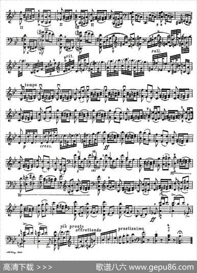 A.Piatti12CapriceOp.25（皮阿蒂12首大提琴随想曲)第三）