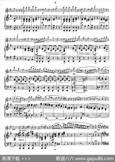 Opern-Transcriptionen.Op.45-1（长笛+钢琴伴奏）