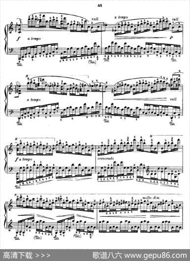 肖邦《练习曲》Fr.ChopinOp.10No5-2|Godowsky改编