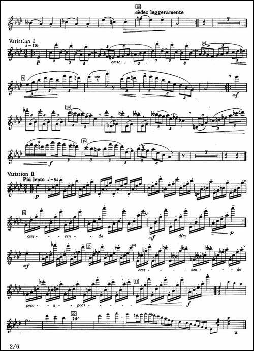 fantaisie-sur-un-air-de-Schubert-长笛五线谱|长笛谱