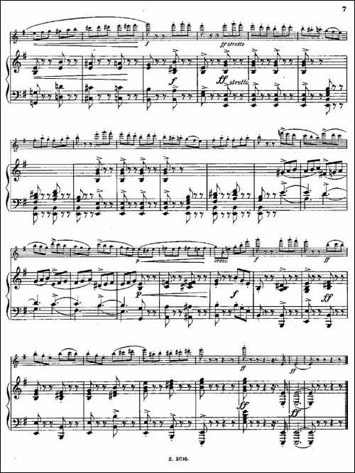 Tarantelle-Op.55-No.8-长笛+钢琴伴奏-长笛五线谱|长笛谱