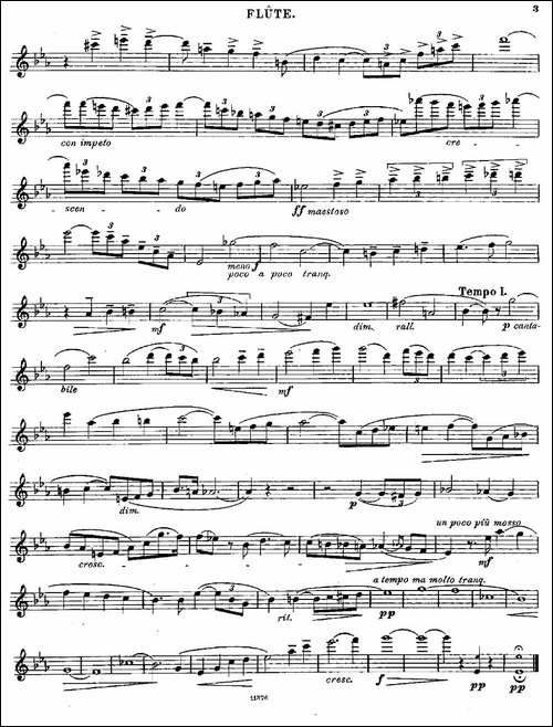 Le-Calme-Op.57-No.1-长笛五线谱|长笛谱