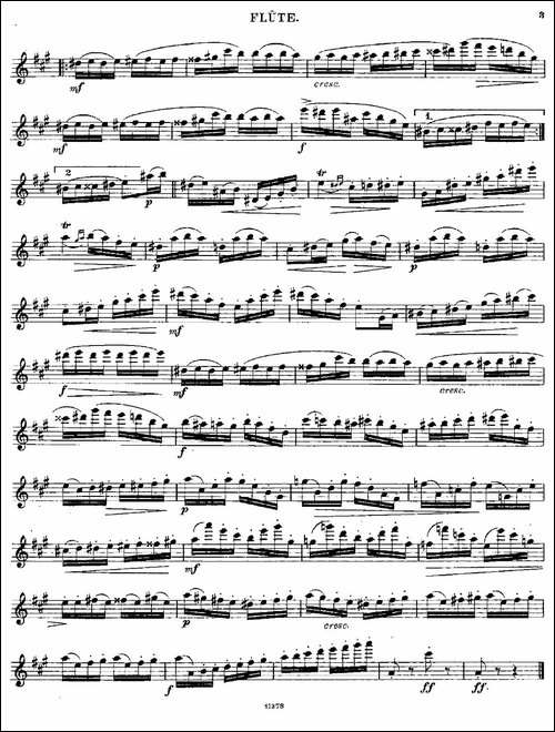 Le-Tourbillon-Op.57-No.3-长笛五线谱|长笛谱