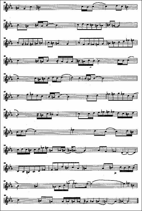 Drigo-serenade-德利果小夜曲-长笛五线谱|长笛谱