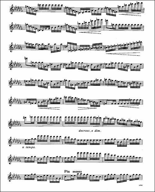 长笛九级考级曲谱-第一、二-长笛五线谱|长笛谱