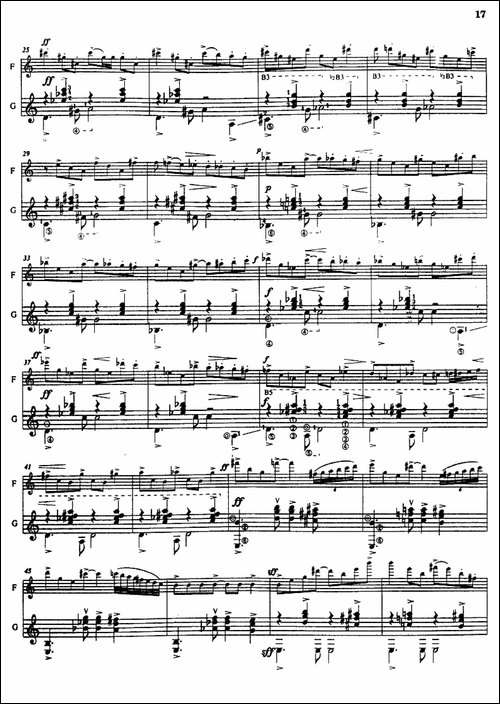 Histoire-du-Tango：4、Concerto-d’aujourd-长笛五线谱|长笛谱