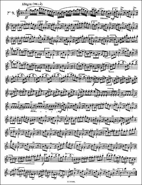 15首如歌的练习曲之6—10-长笛五线谱|长笛谱