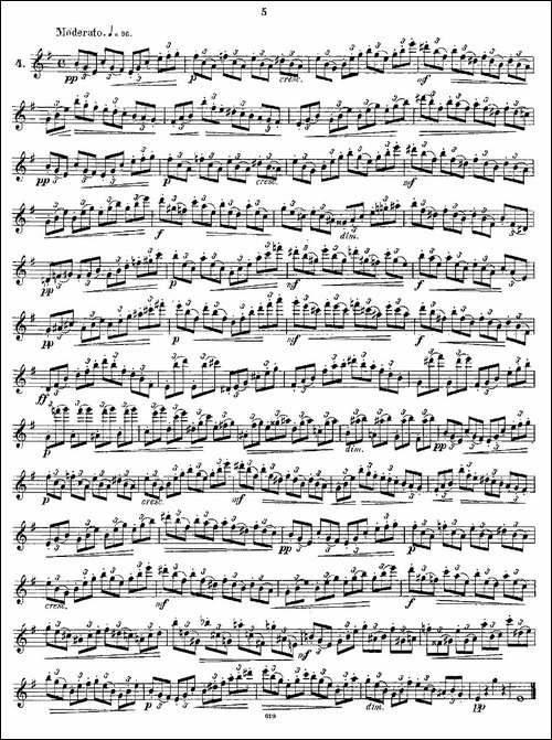 24-instructive-Uebungen.Op.30-1—12-长笛五线谱|长笛谱