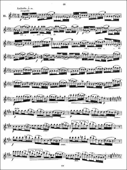 24-instructive-Uebungen.Op.30-13—24-长笛五线谱|长笛谱
