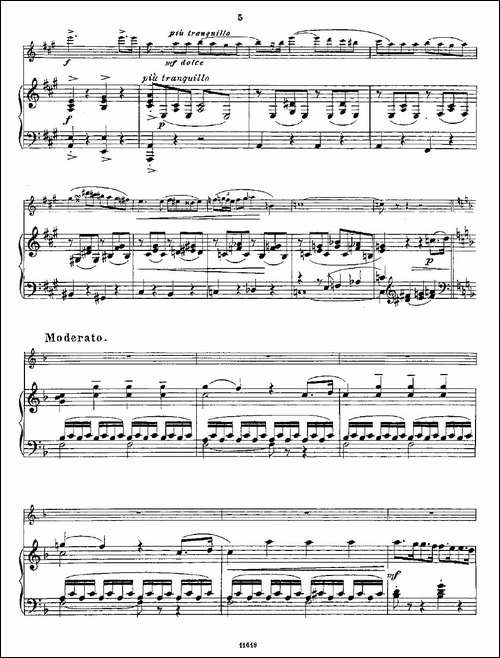 Opern-Transcriptionen.Op.45-3-长笛+钢琴伴-长笛五线谱|长笛谱