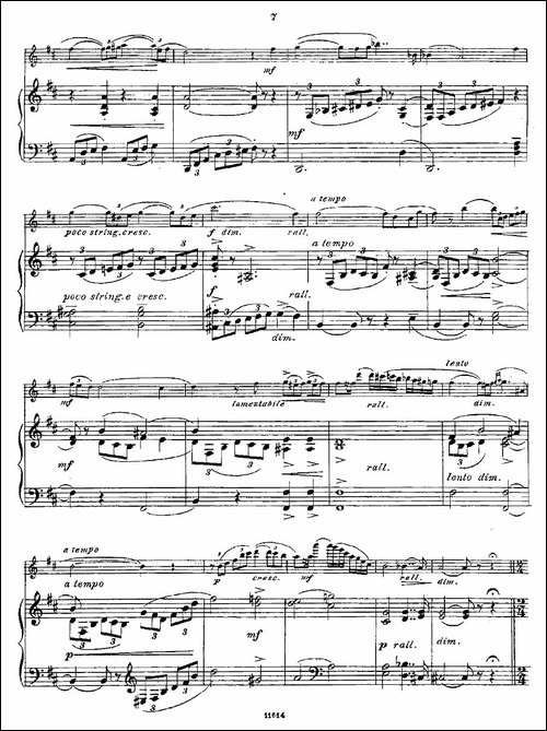 Opern-Transcriptionen.Op.45-4-长笛+钢琴伴-长笛五线谱|长笛谱