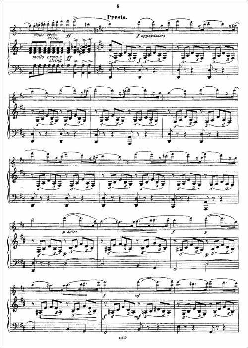 Opern-Transcriptionen.Op.45-6-长笛+钢琴伴-长笛五线谱|长笛谱