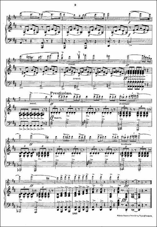Opern-Transcriptionen.Op.45-6-长笛+钢琴伴-长笛五线谱|长笛谱