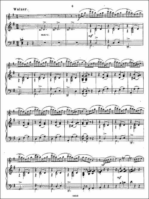 Opern-Transcriptionen.Op.45-7-长笛+钢琴伴-长笛五线谱|长笛谱