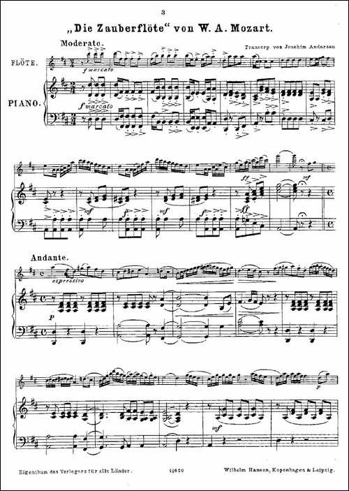 Opern-Transcriptionen.Op.45-8-长笛+钢琴伴-长笛五线谱|长笛谱