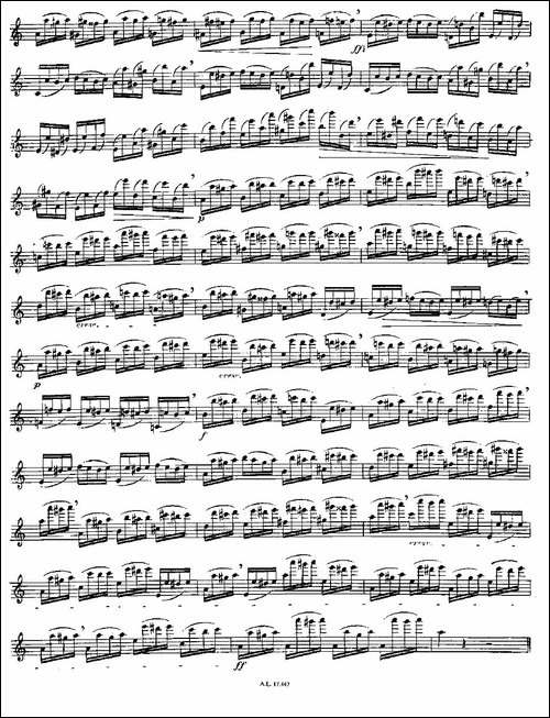 Moyse-25-Studies-after-Czerny-flute-[8]-25-长笛五线谱|长笛谱