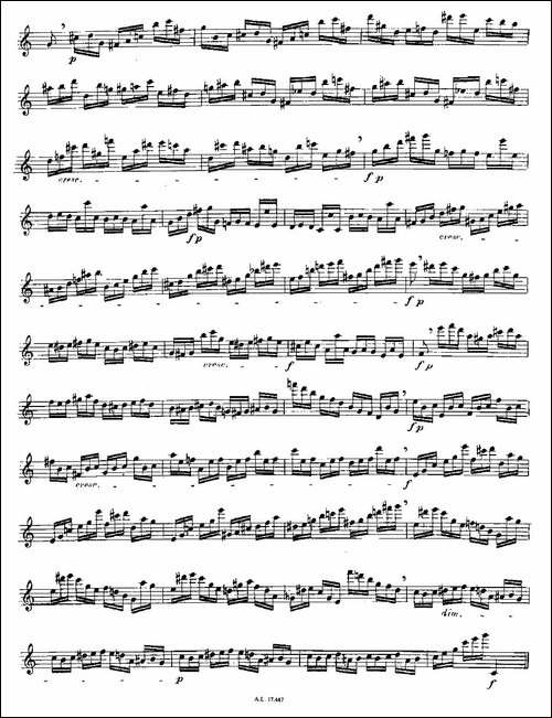 Moyse-25-Studies-after-Czerny-flute-[10]-2-长笛五线谱|长笛谱