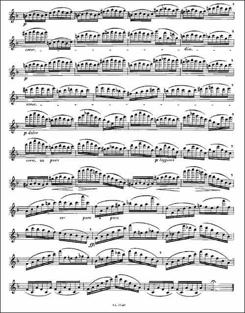 Moyse-25-Studies-after-Czerny-flute-[11]-2-长笛五线谱|长笛谱