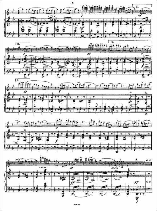 Fantaisies-nationales.-Op.-59,-5.-长笛+钢-长笛五线谱|长笛谱