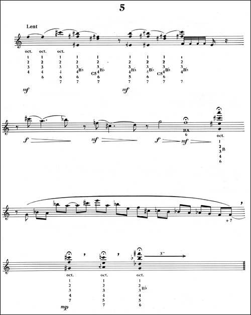 15首现代派练习曲-5-胡琴
