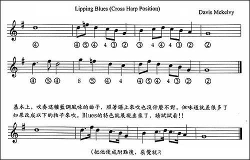 Lipping-Blues-十孔口琴-口琴谱