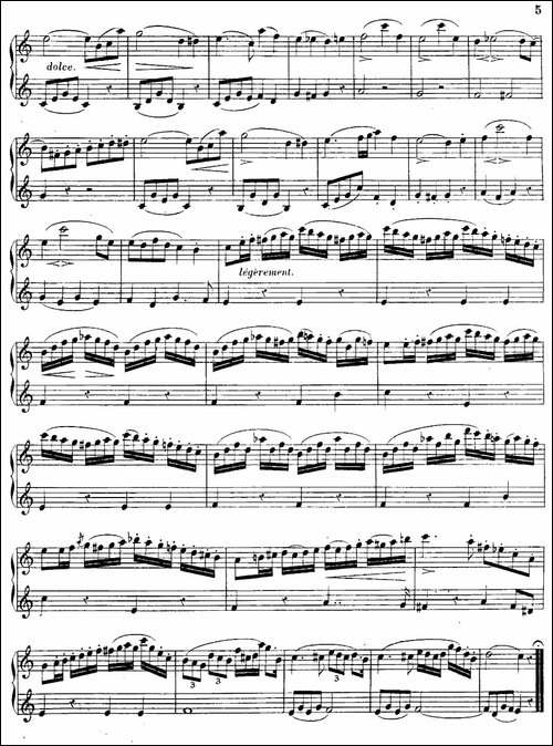 H·Klose二重奏练习曲-No.2-萨克斯谱