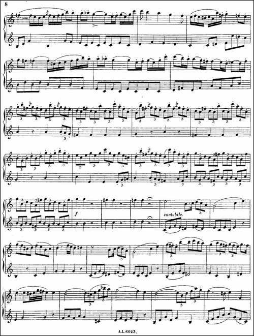 H·Klose二重奏练习曲-No.4-萨克斯谱