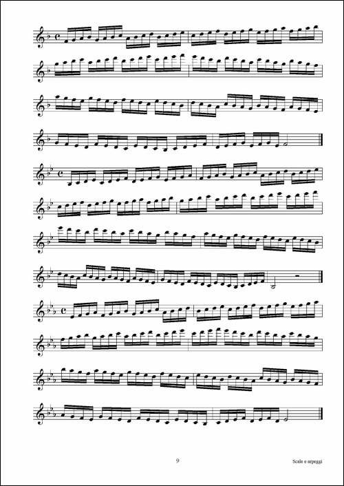 实用的萨克斯音阶练习曲集-P1——15-萨克斯谱