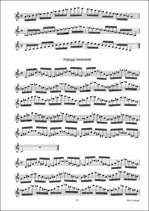 实用的萨克斯音阶练习曲集-P31——46-萨克斯谱