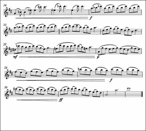 中级练习曲15首-Op76-15-萨克斯谱
