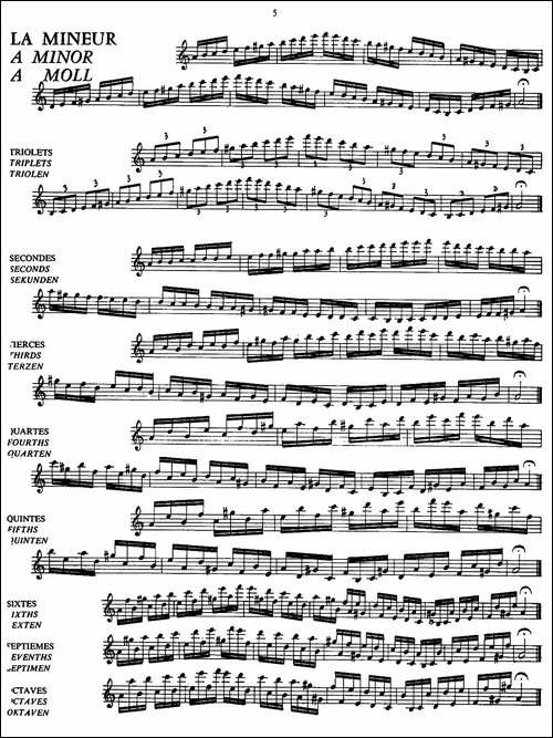 五线谱音阶练习-P3——7-萨克斯谱