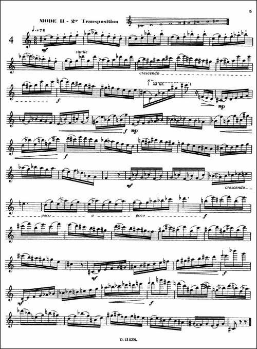 拉库尔萨克斯管练习曲28首-1—5-萨克斯谱