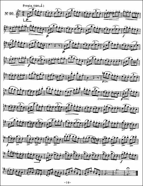 Klose-Etudes-Chantantes-Pour-Saxophone-KLOSE的15首练习曲集-萨克斯谱