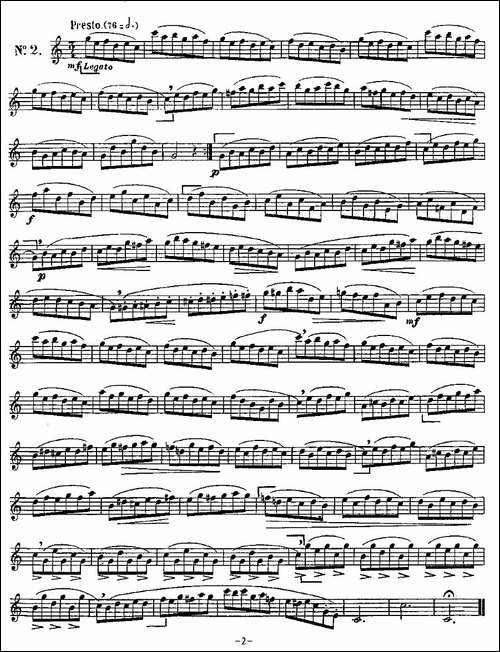 Klose-Etudes-Chantantes-Pour-Saxophone-KLOSE的15首练习曲集-萨克斯谱