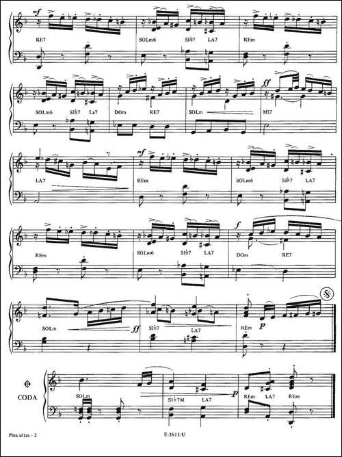 Piazzolla合集：20、Plus-Ultra-手风琴谱
