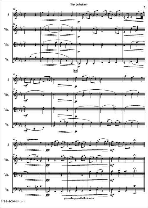 Bist-du-bei-mir-BWV508-提琴谱